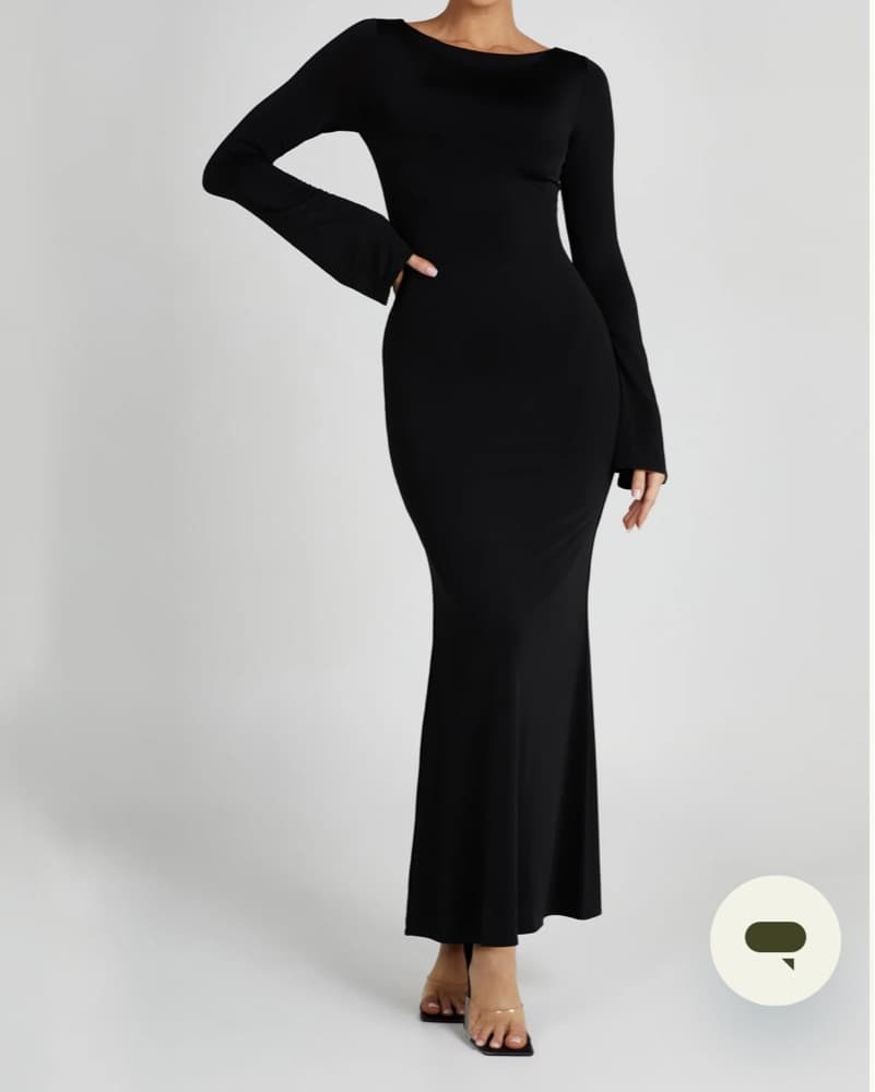 Black Meshki Tarna Maxi Dress - Image 1
