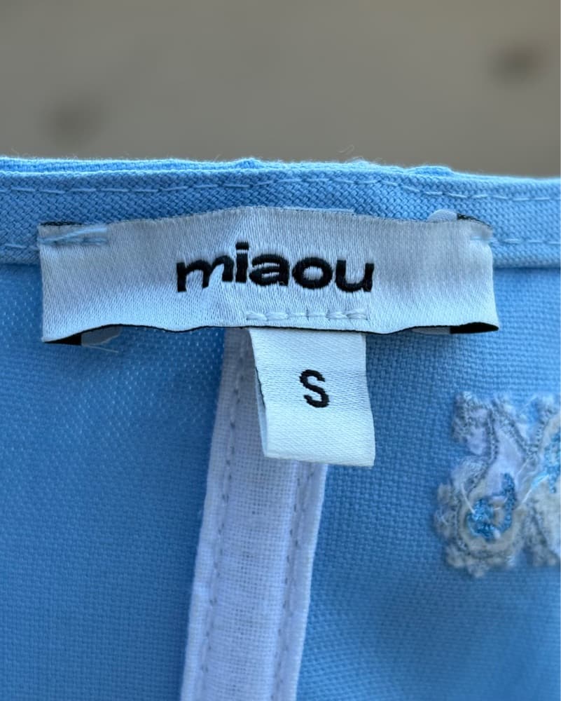 Miaou Degas embroidered Corset Dress S  - Image 5