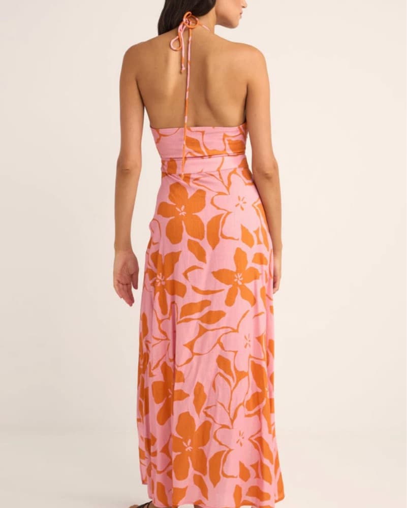 Rhythm Floral Cutout Maxi Dress - Image 3
