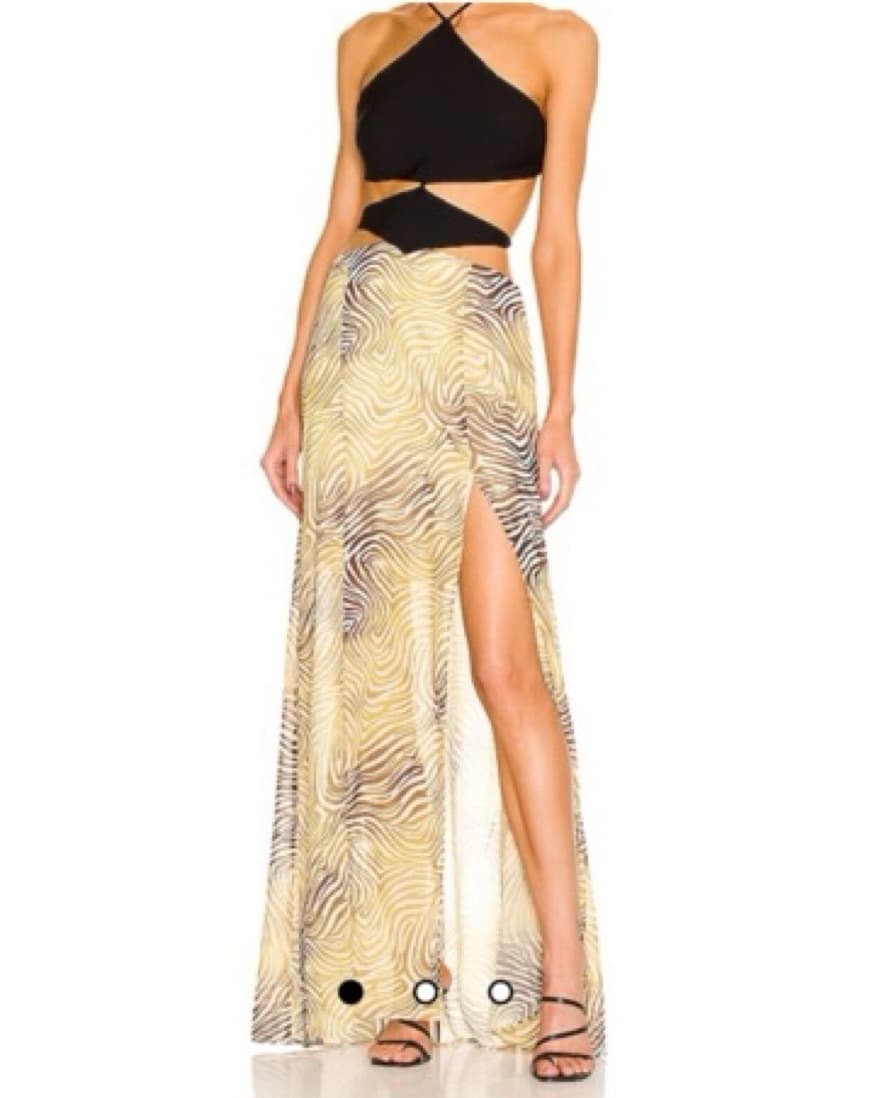 LPA Avon Dress In Mia Print - Image 2