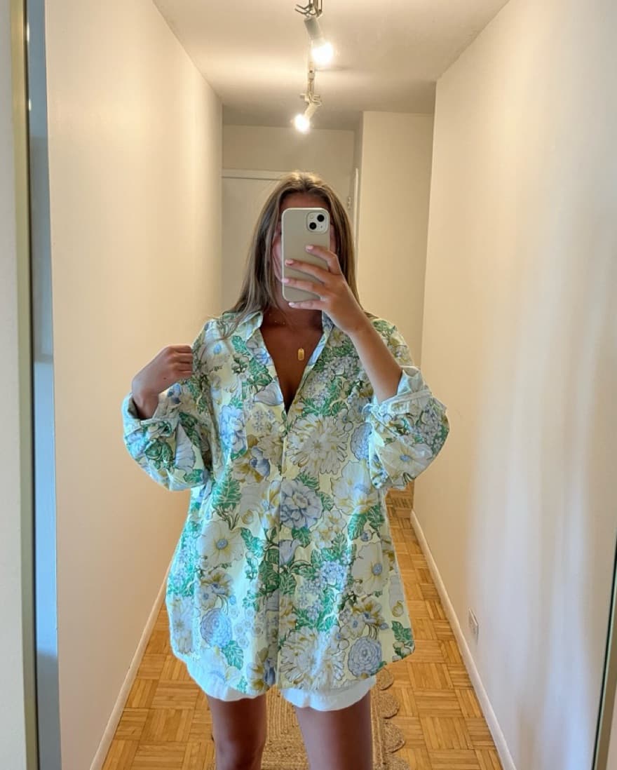 Floral Button Down - Image 4