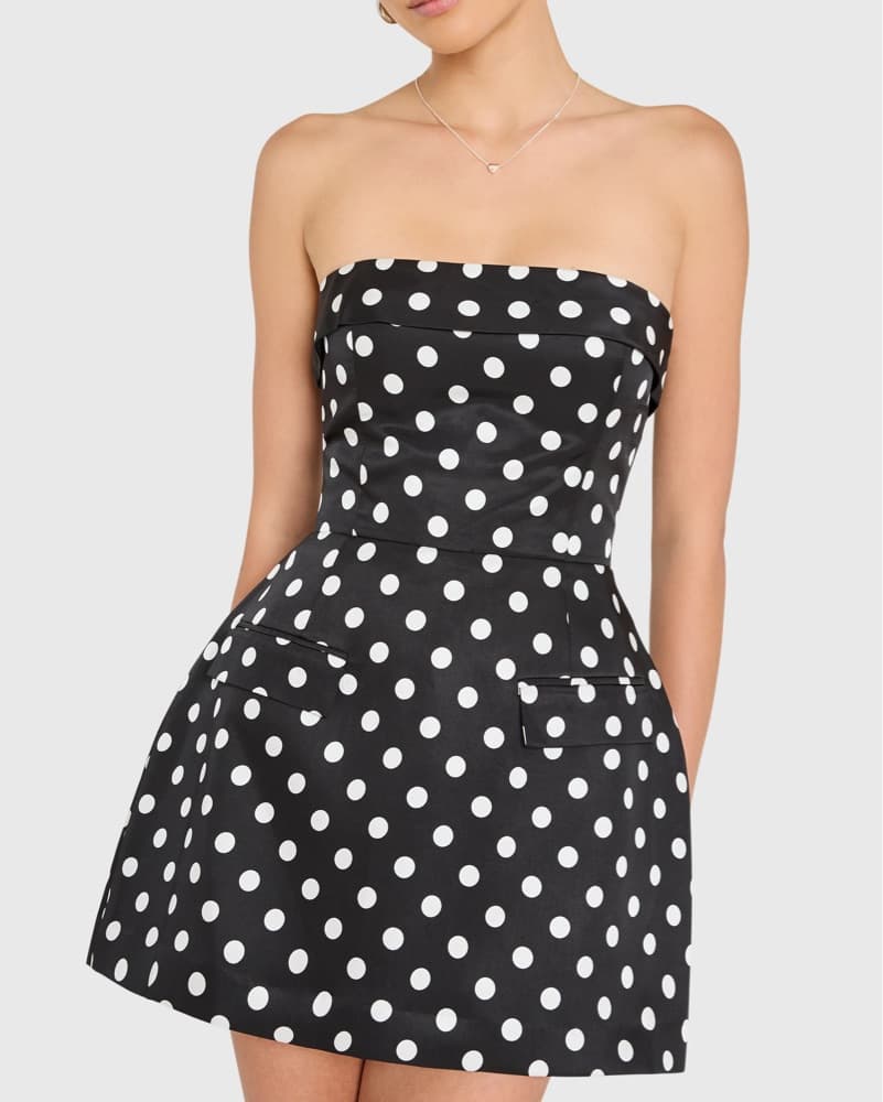 Amanda Uprichard lucienne romper polka - Image 1