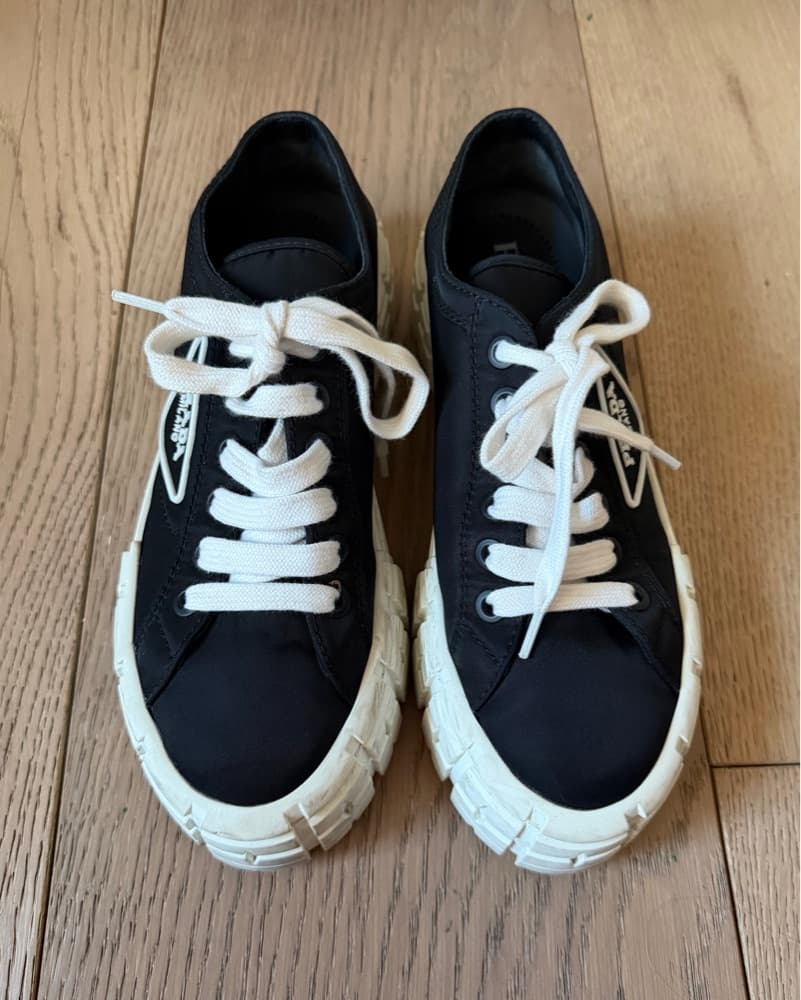 Prada Lug Sole Platfrom Sneakers - 39.5 - Image 4