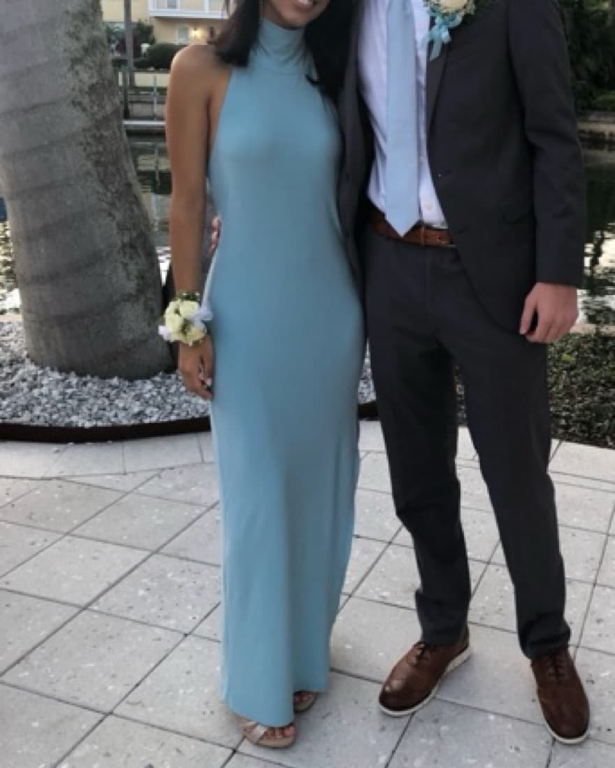 Blue Revolve Dress - Image 3