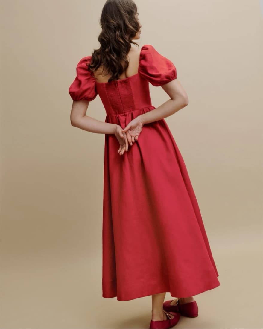 Reformation, Marella linen dress  - Image 3