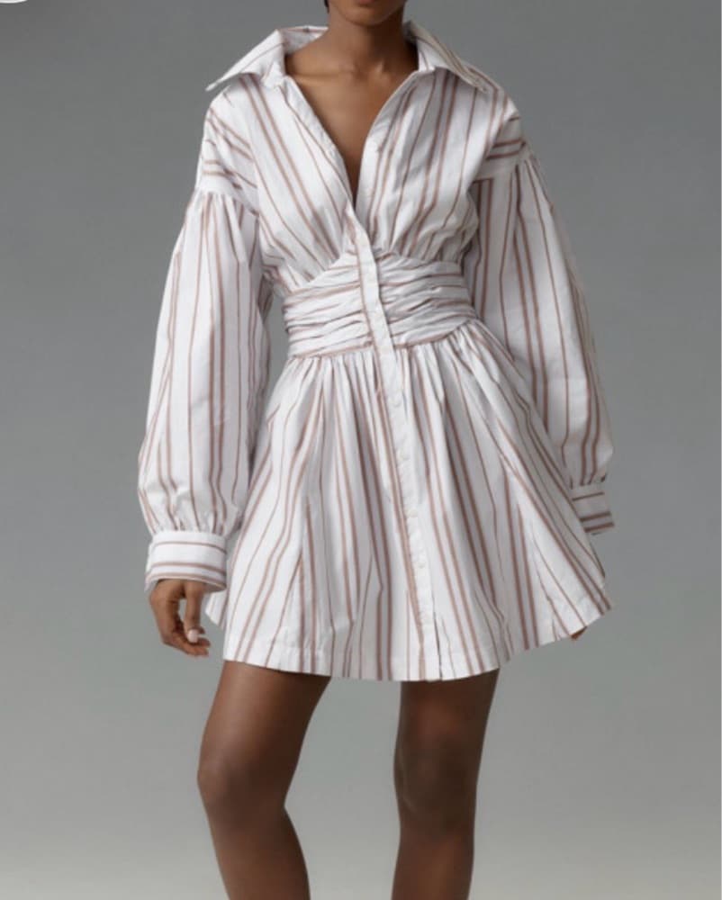 Anthropologie Long sleeve Collared dress - Image 1