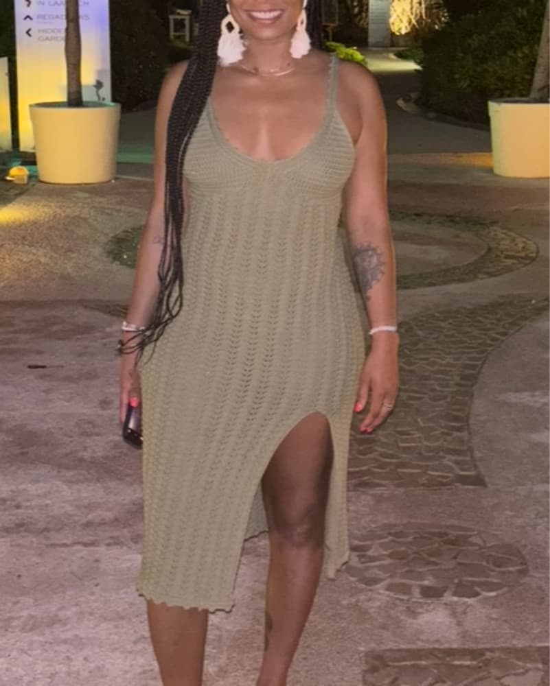 Aritzia Green Summer Dress - Image 3
