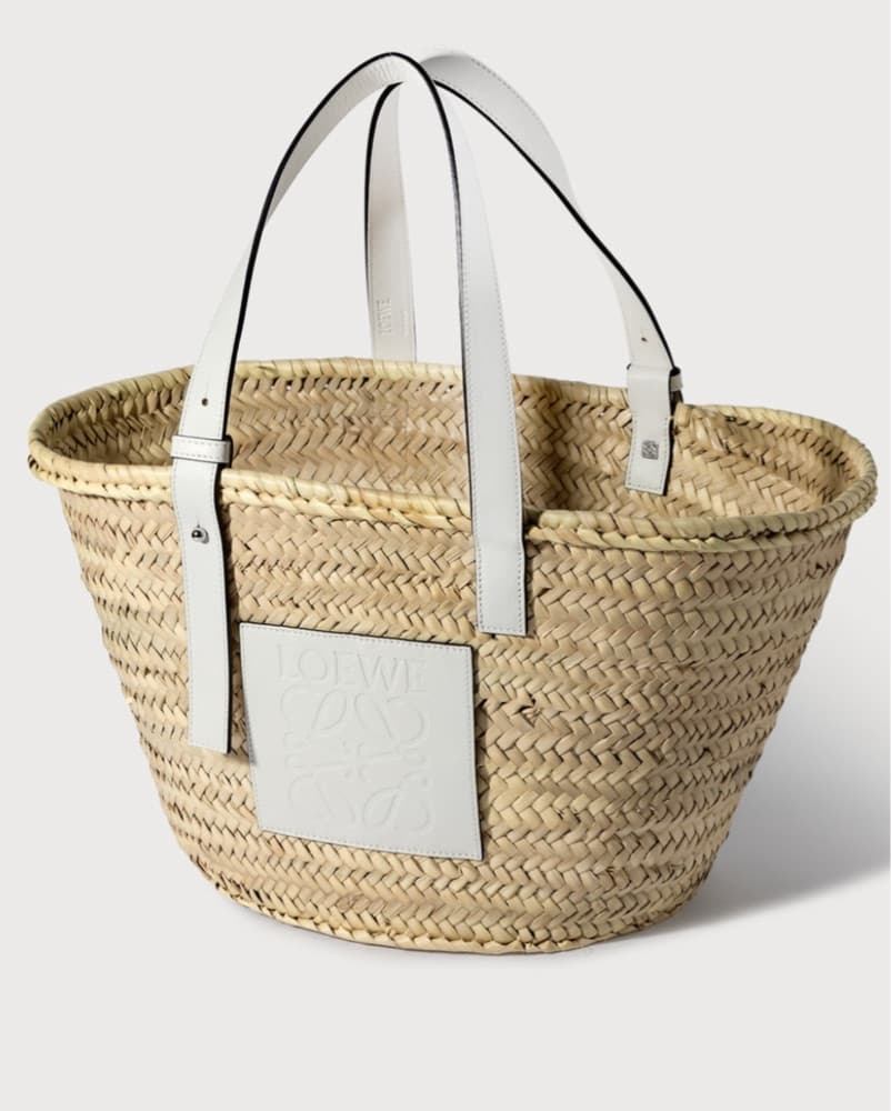 Loewe Basket Medium Raffia Bag - Image 2