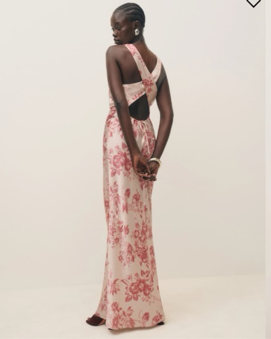 Reformation Silk Dress - Image 2