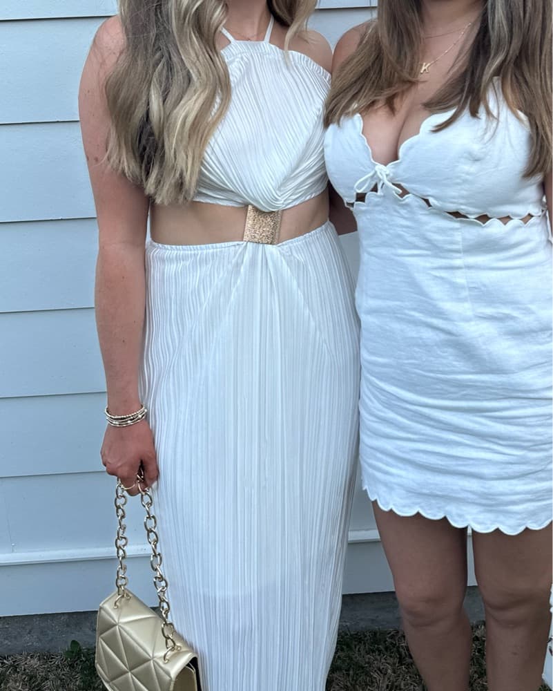 White Long Dress - Image 2