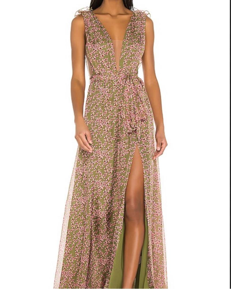 Sau Lee Veronique Silk Gown - Image 1