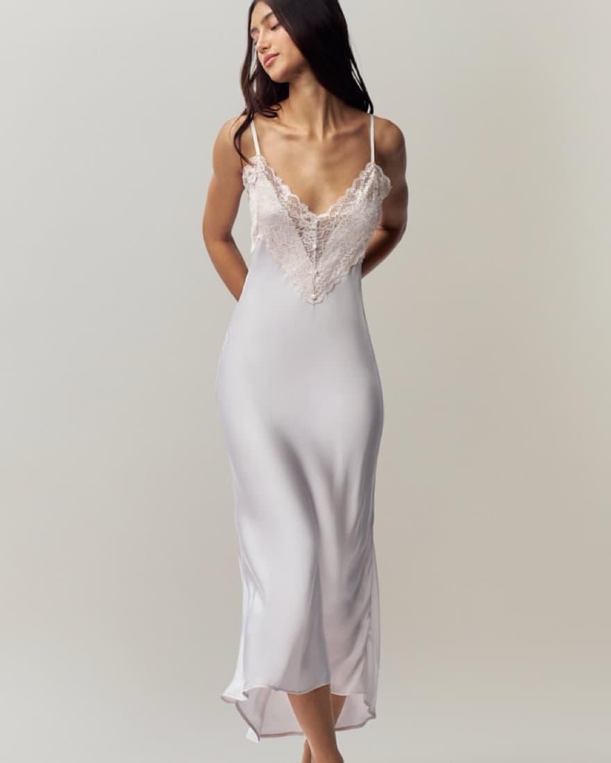 Danielle Guizio Nova Slip Dress - Image 2