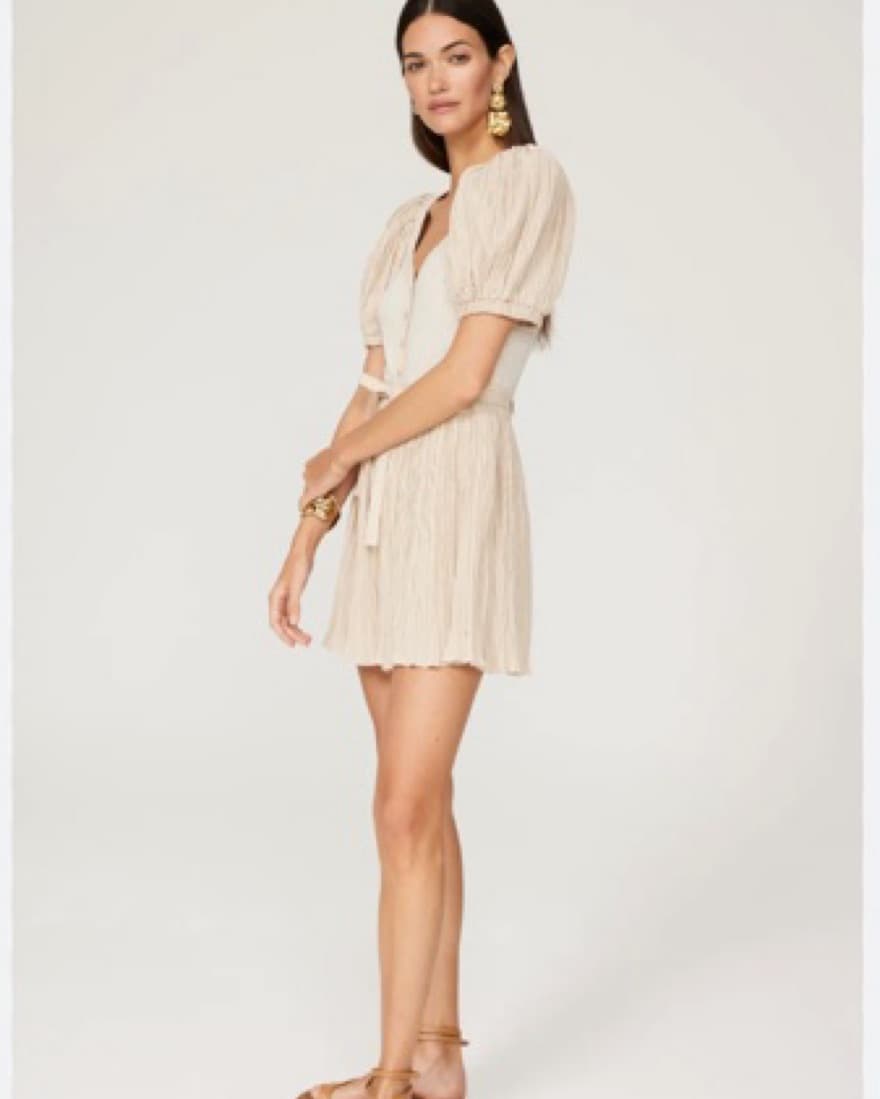 Ulla Johnson Vinny Puff-sleeve Playsuit - Image 2