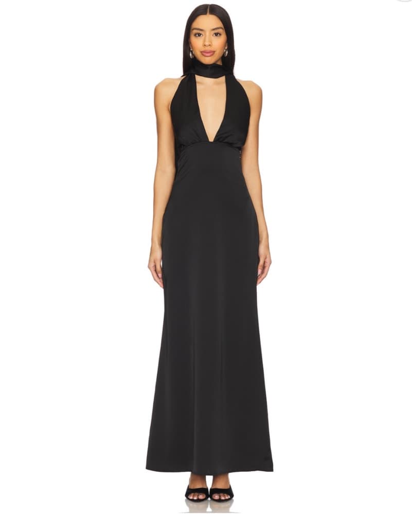Revolve Superdown Bethany Halter Dress - Image 1