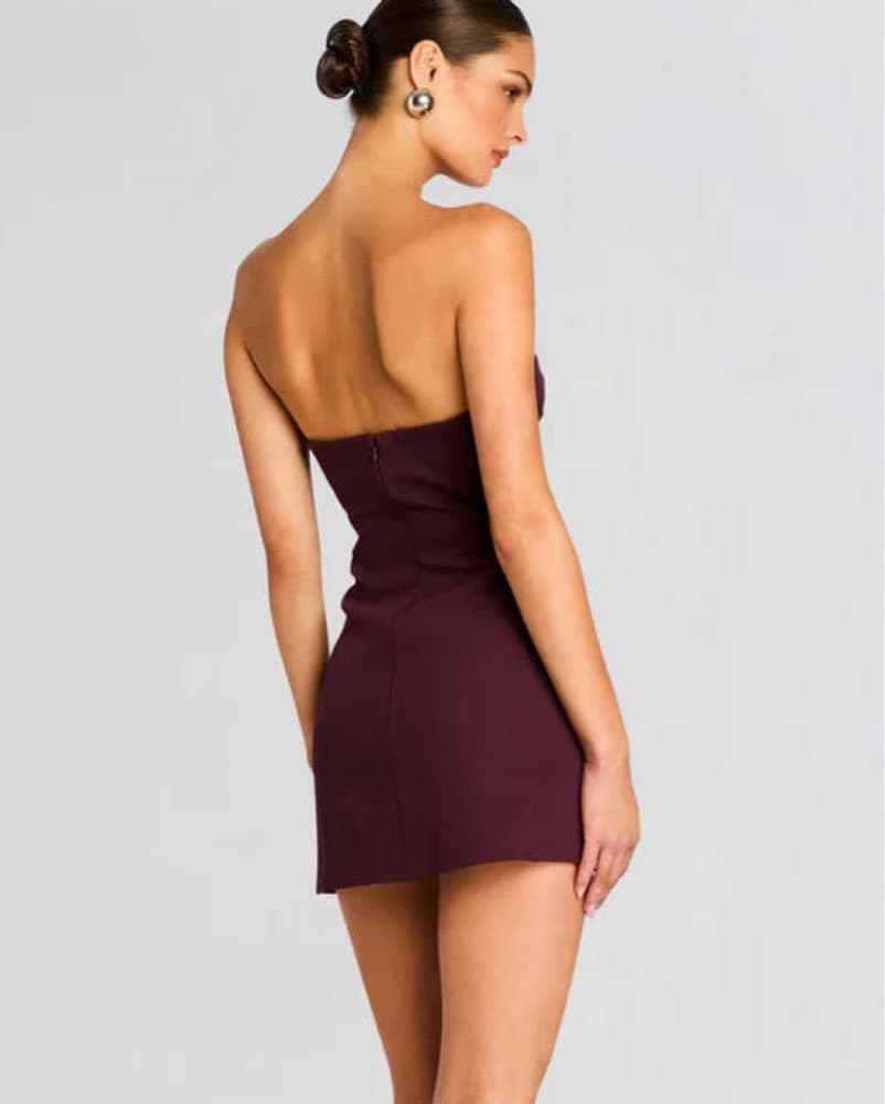 STRAPLESS MINI DRESS - Image 2