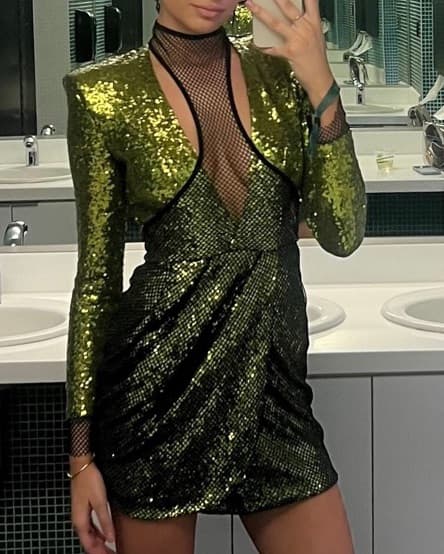 Zhivago Green Dress - Image 2
