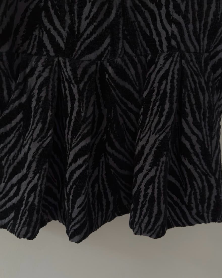 Free People Soft Chenille Zebra Dress - Image 5