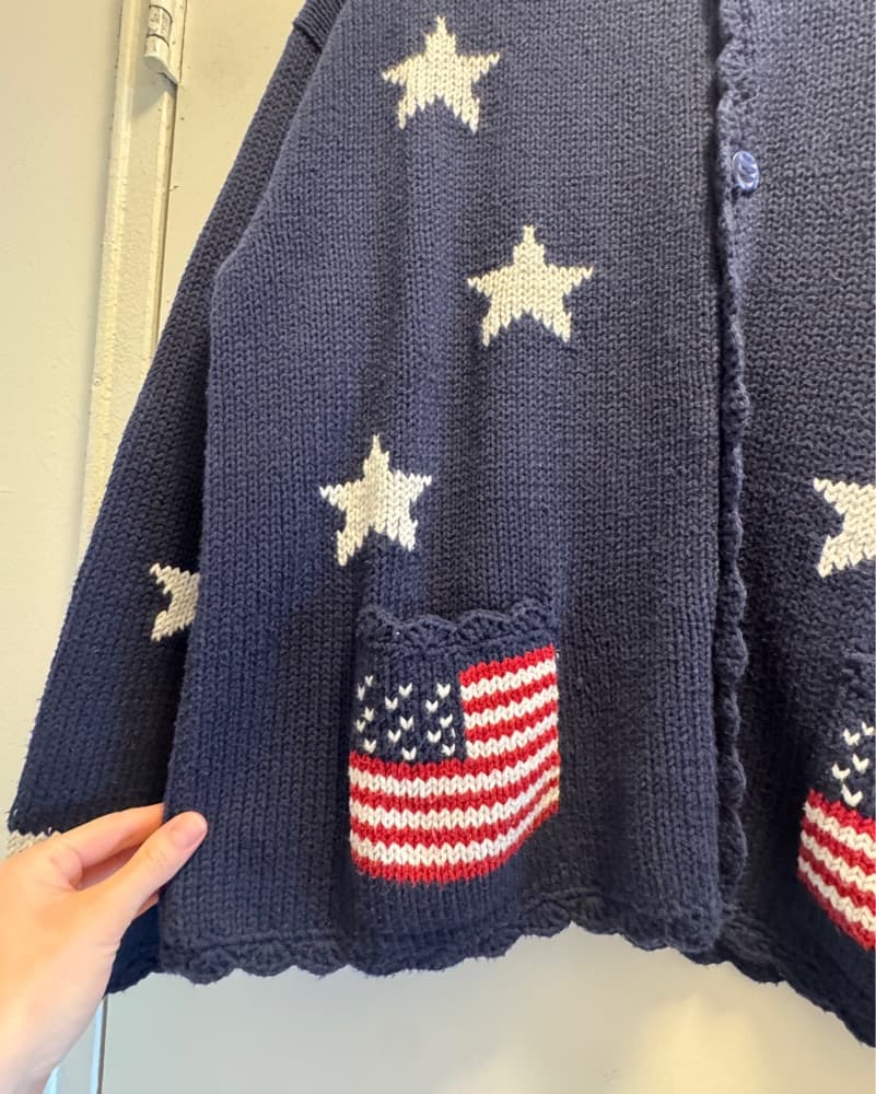 Patriotic Cardigan - Image 3