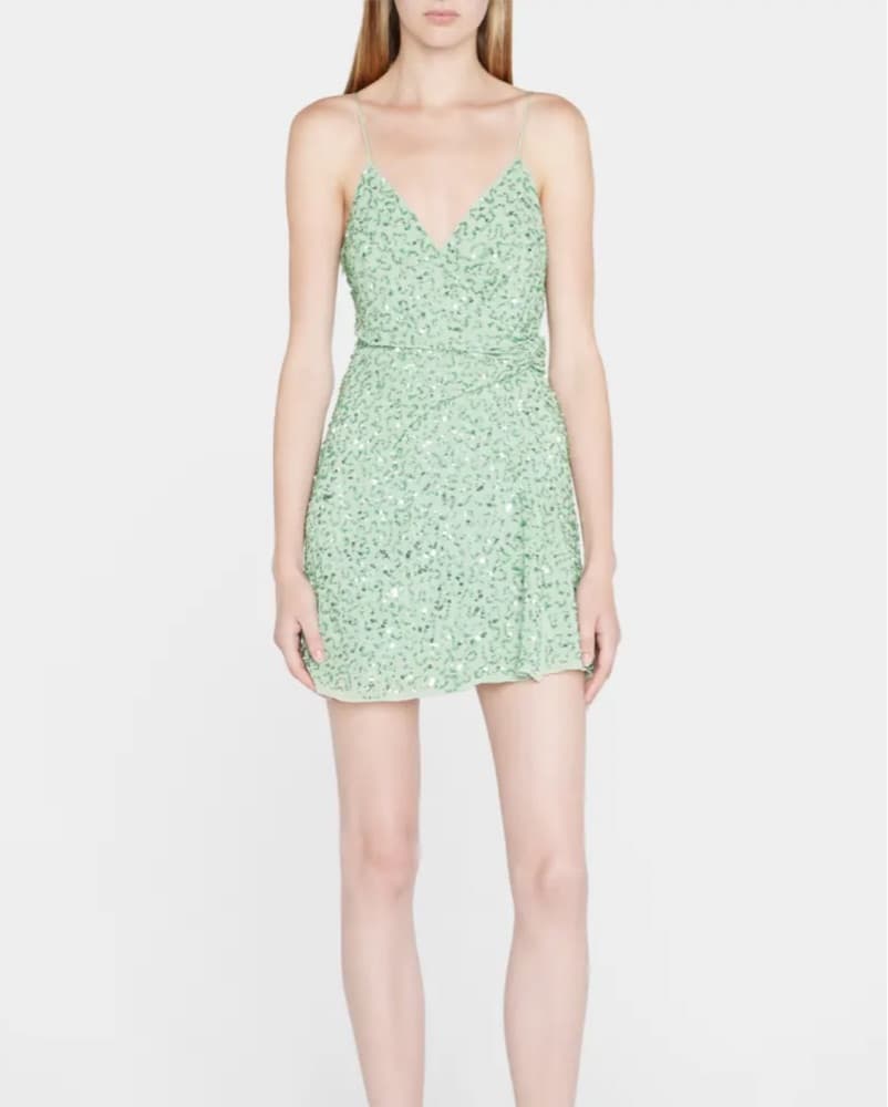 alice and olivia green mini - Image 2