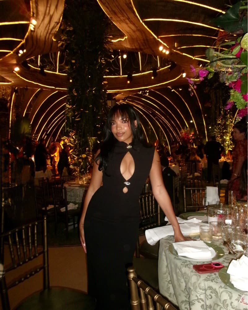 Meshki Michelle Cut Out Gown - Image 4
