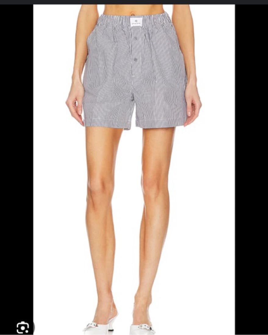 Anine Bing Liam Boxer Shorts - Image 1