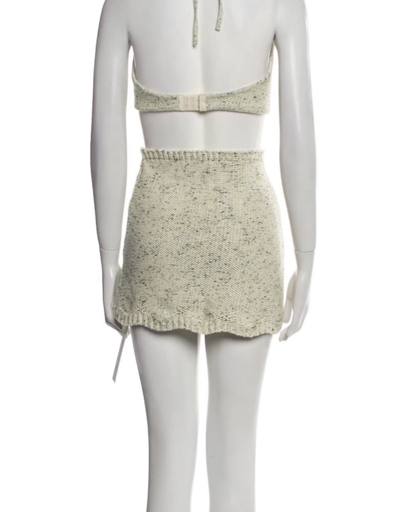 Danielle Guizio crochet skirt set - Image 4