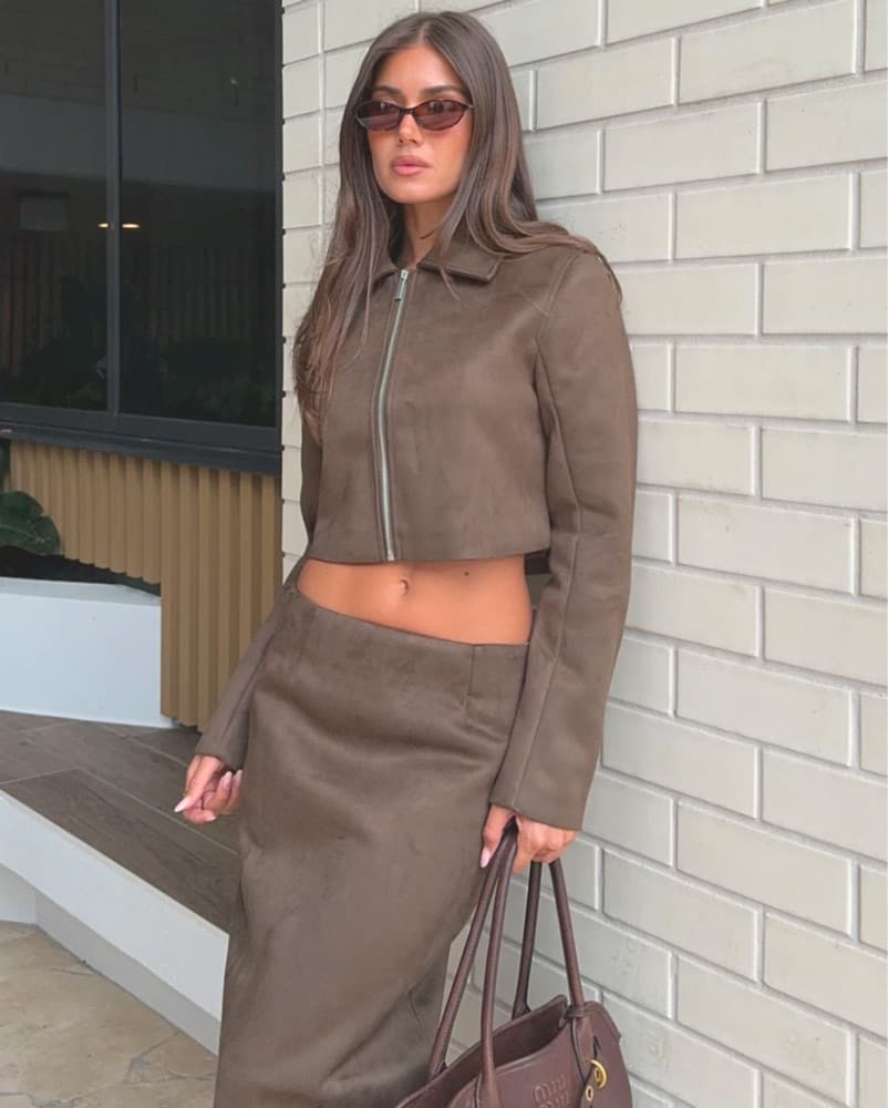 Meshki Suede Jacket - Image 2