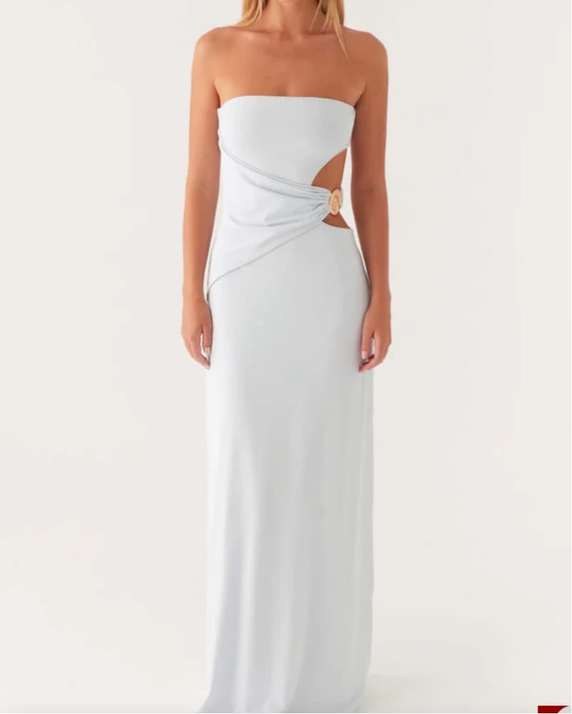 Peppermayo Anetta Maxi Dress Pale Blue - Image 1