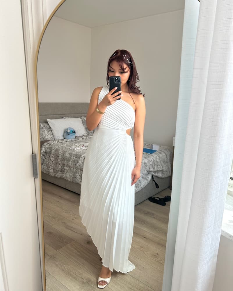 Elegant White Maxi Dress - Image 6