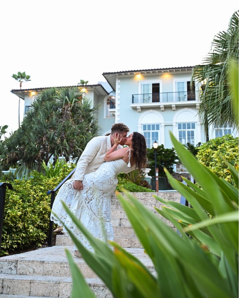 White Alice & Olivia Engagement Dress - Image 4
