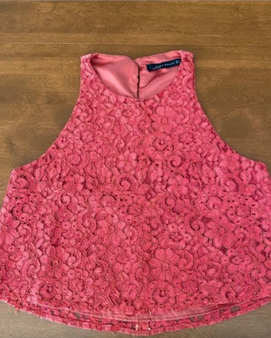 Zara Guipure Lace Skirt And Tank Set - Image 3