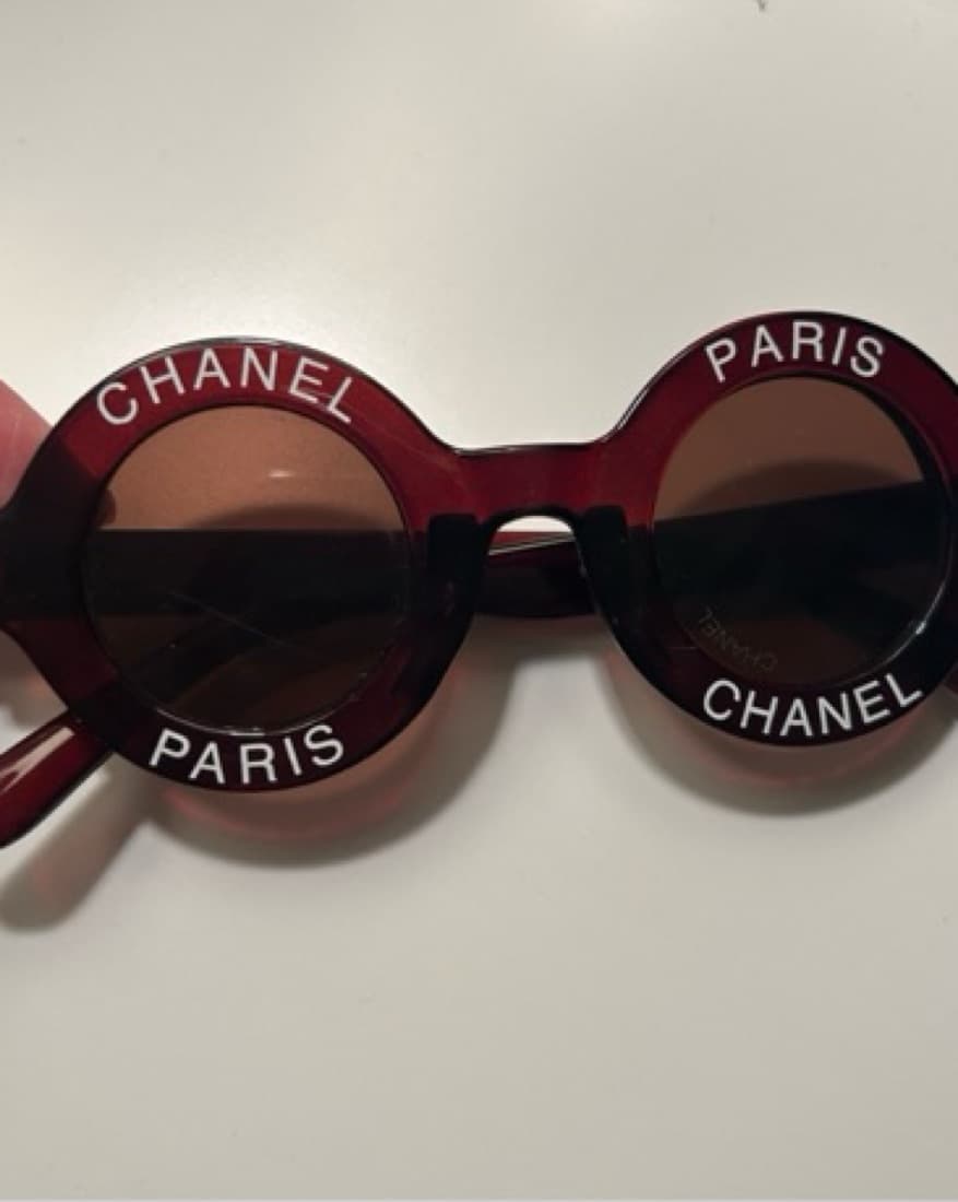 Chanel Logo Round Spring 1993 Sunglasses - Image 5