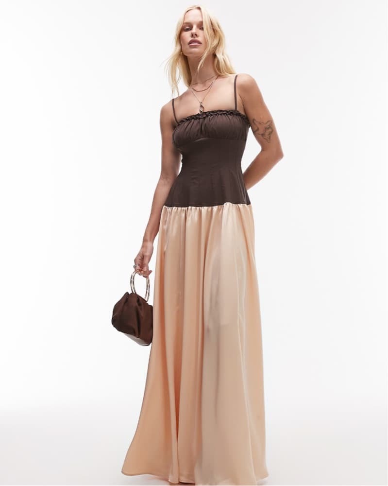 WeWoreWhat Corset Maxi Dress - Image 1