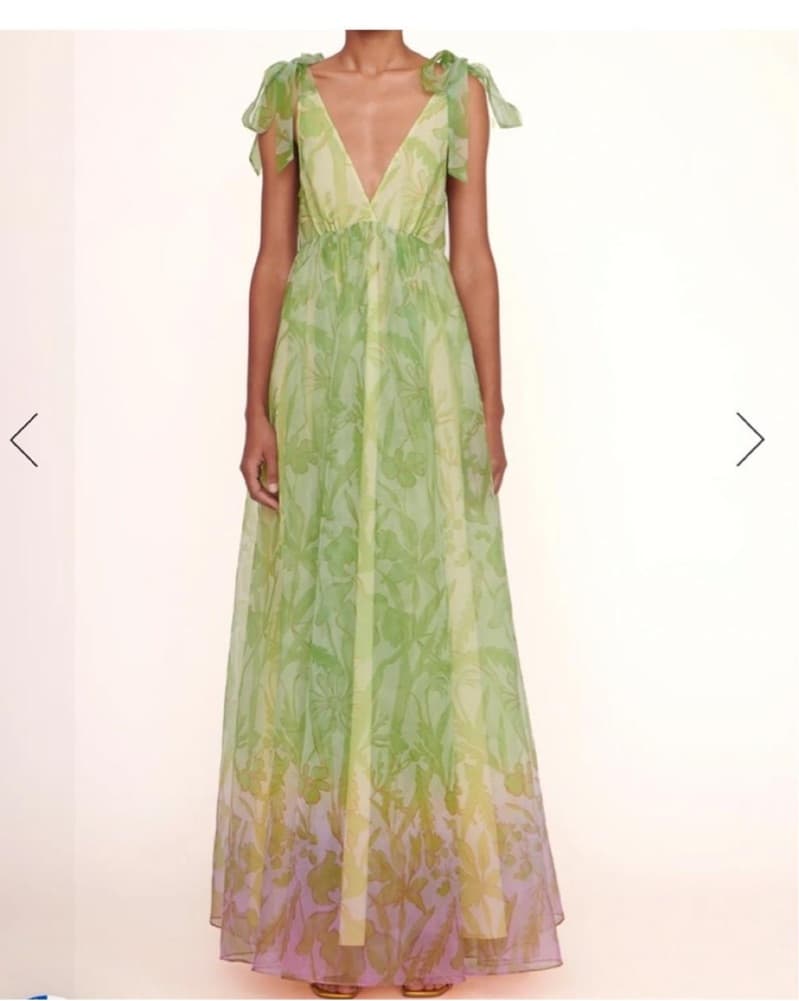 Staud Organza Dress - Image 1