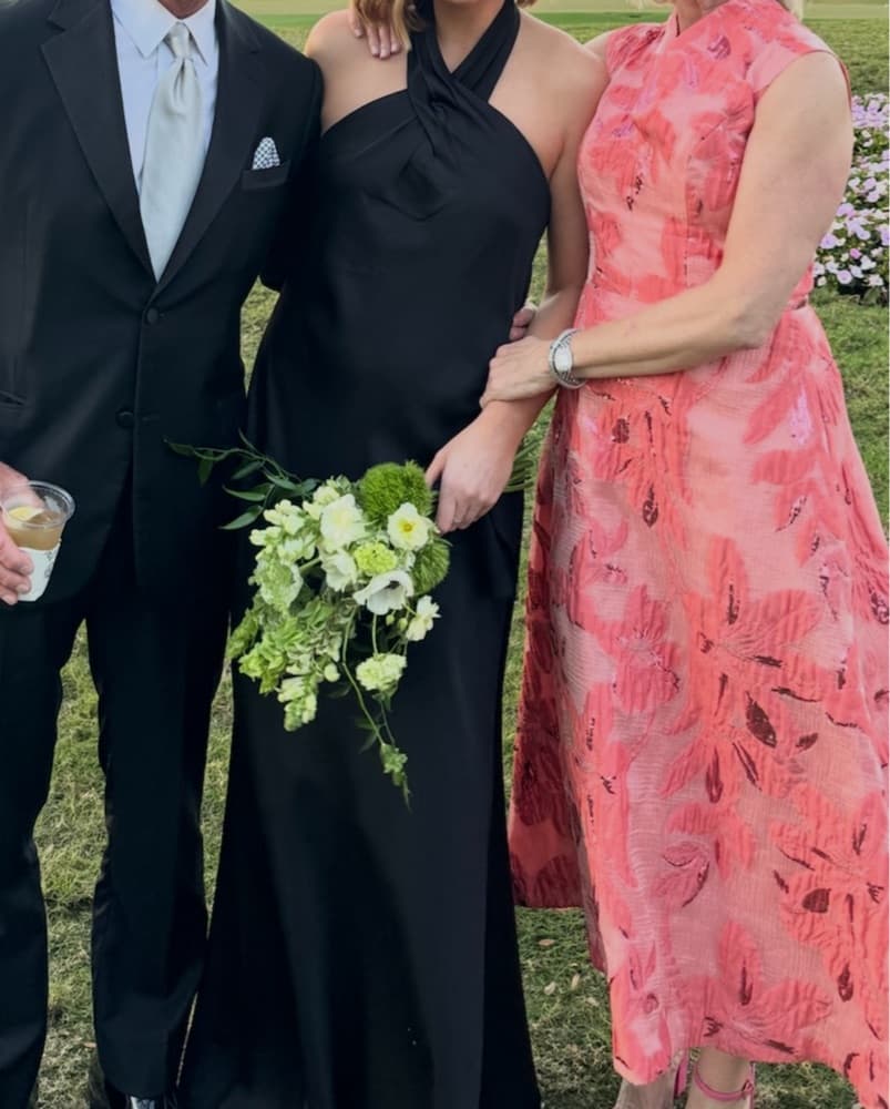 BHLDN Ruby Twist Halter Satin Gown - Image 3