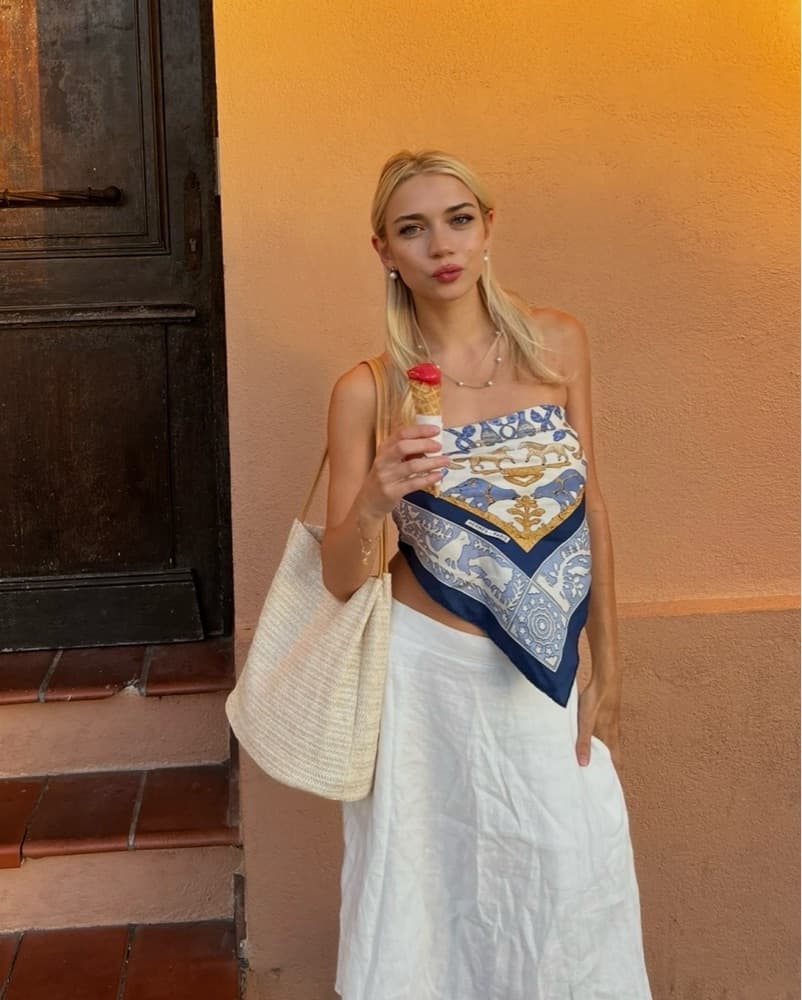 Ralph Lauren Linen Skirt  - Image 2