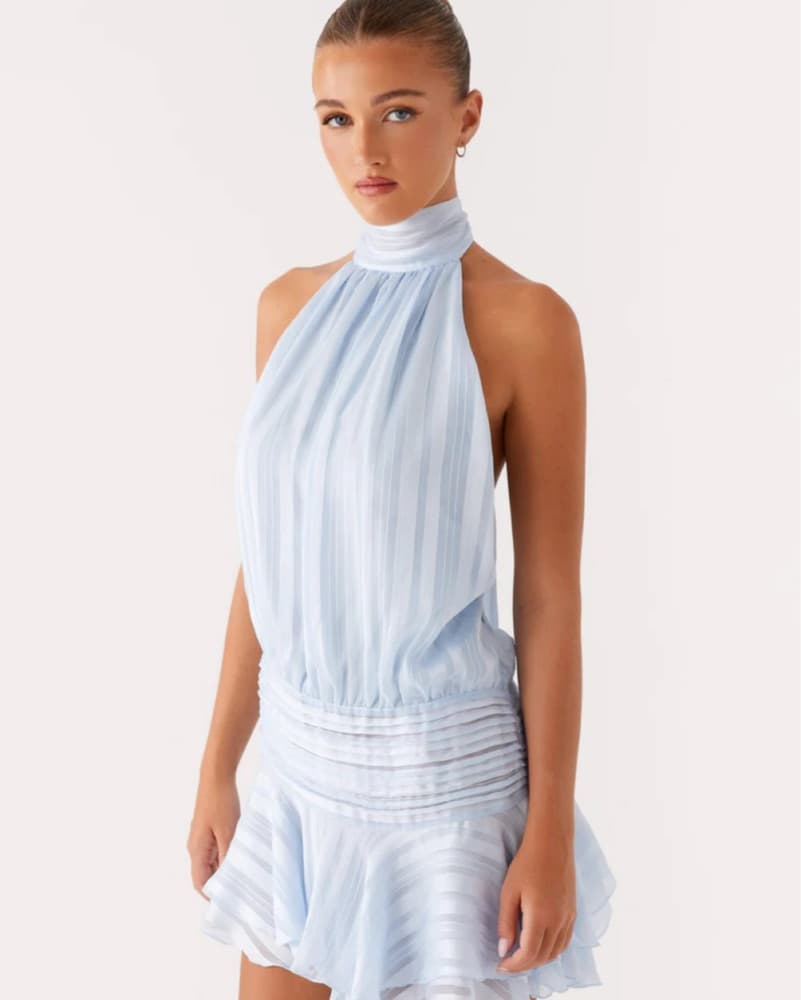 Peppermayo Blue Mini Dress - Image 1