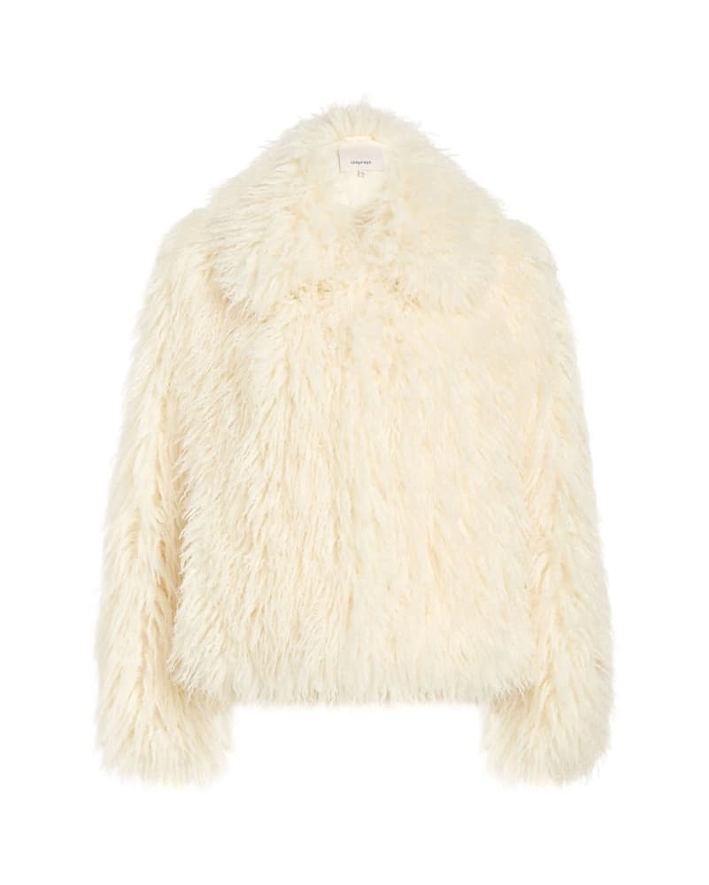 Cinq Á Sept Geraline Faux Fur Jacket Xs  - Image 2
