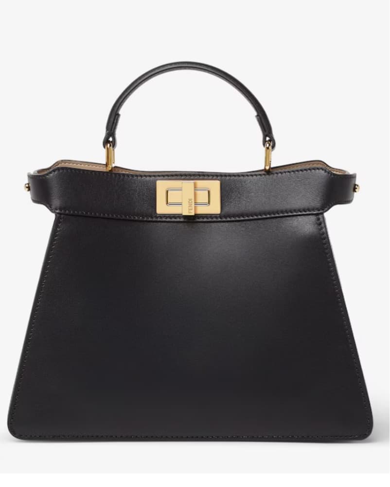 Black Fendi Peekaboo Handbag  - Image 1