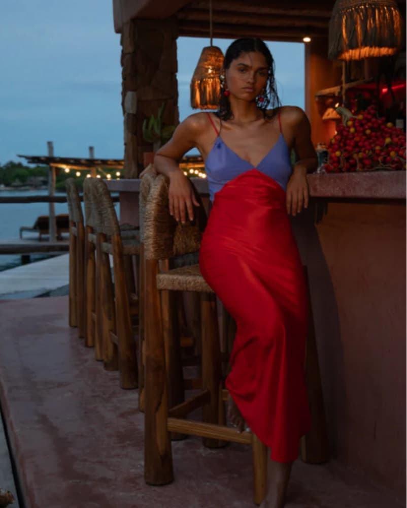 Rosso Rat And Boa Dress - Image 5
