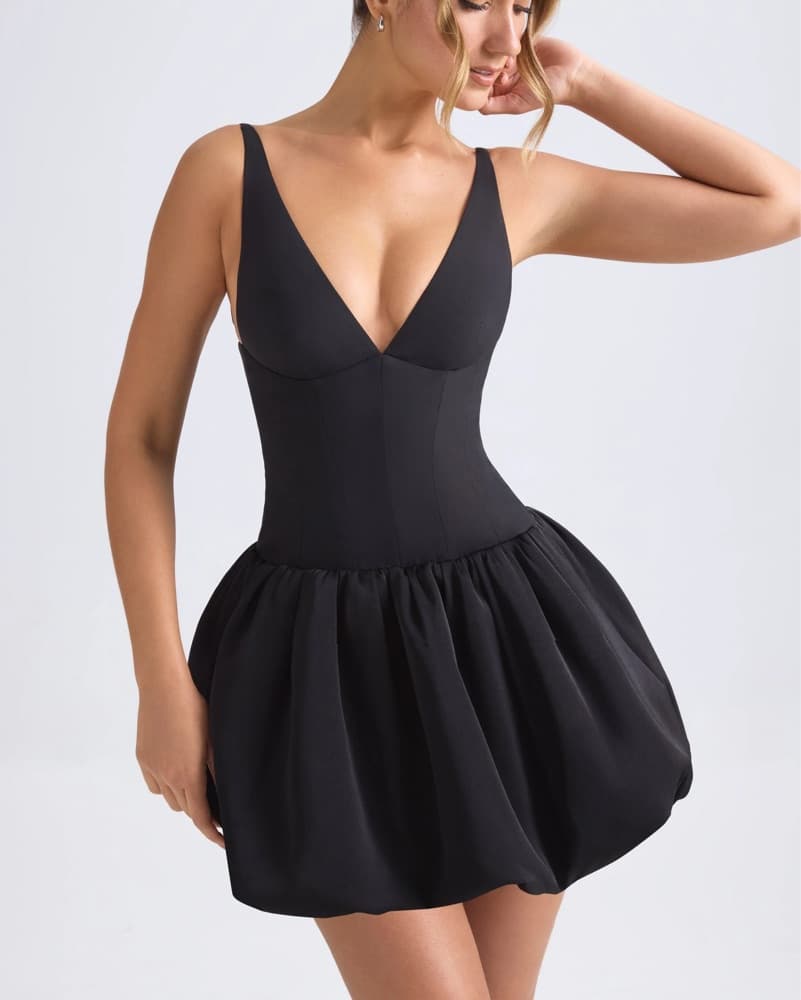 Oh Polly Anahita Lace Up Bubble Dress  - Image 3