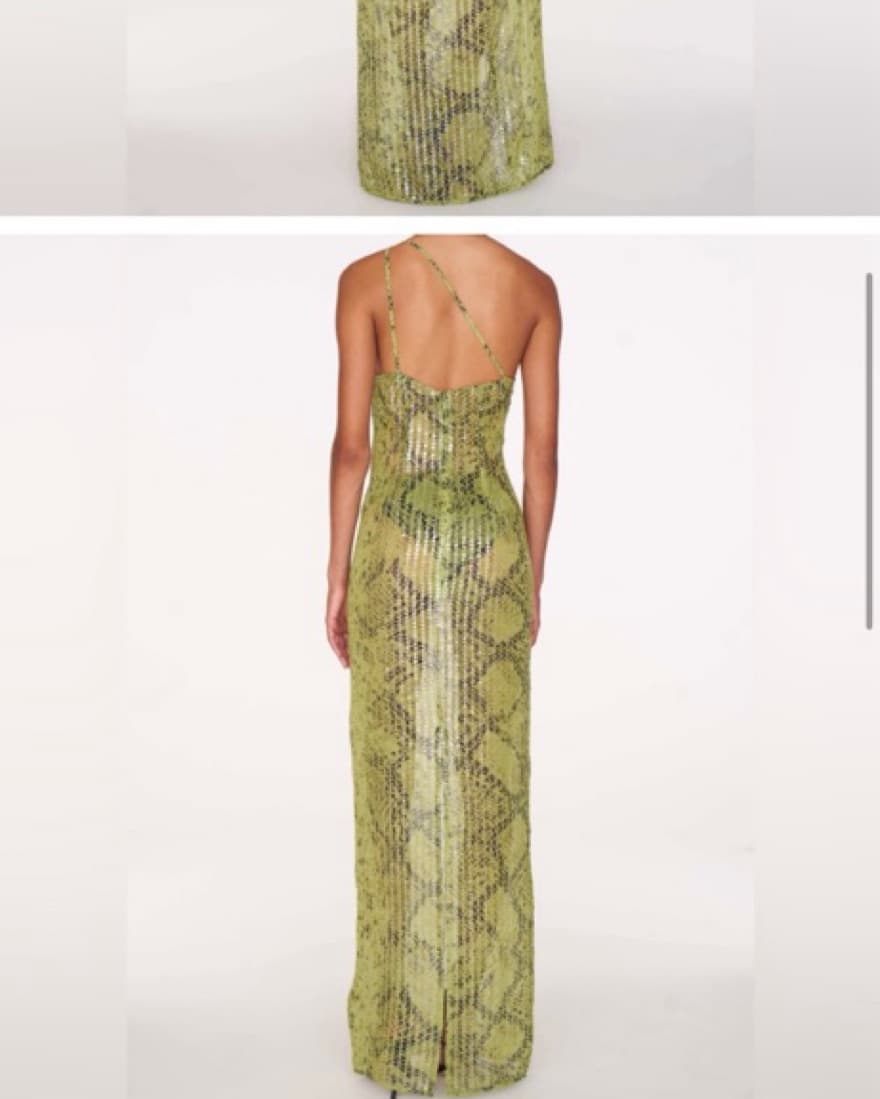 Rat & boa Francisco Dress Green - Image 5