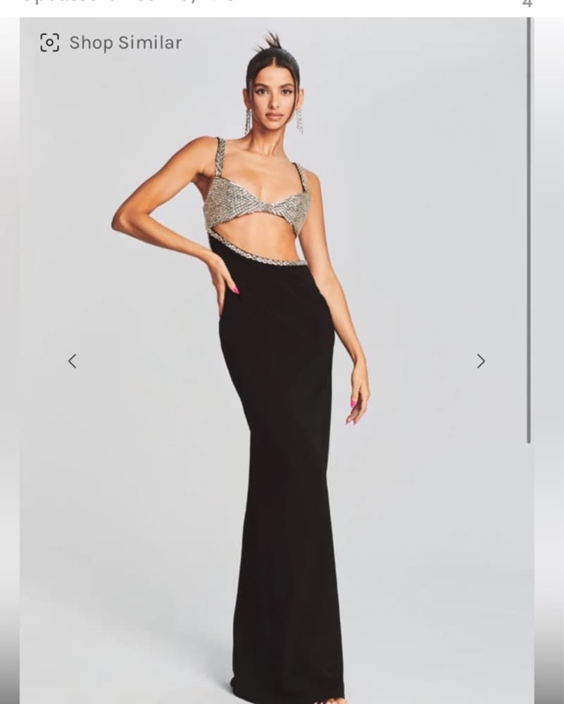 Retrofete Fernanda Maxi Dress Blaxk  - Image 1