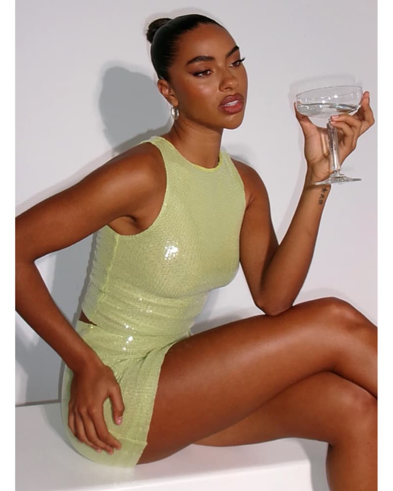 Green Sequin Set - Image 2