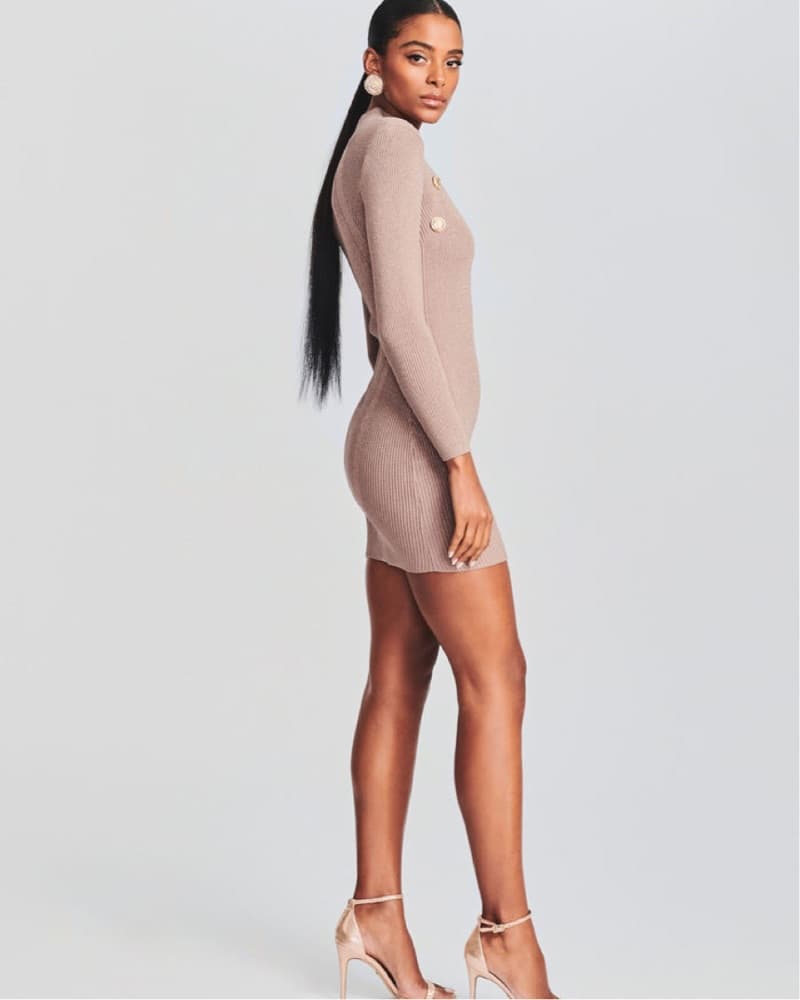 Retrofete Sweater Mini Dress  - Image 3