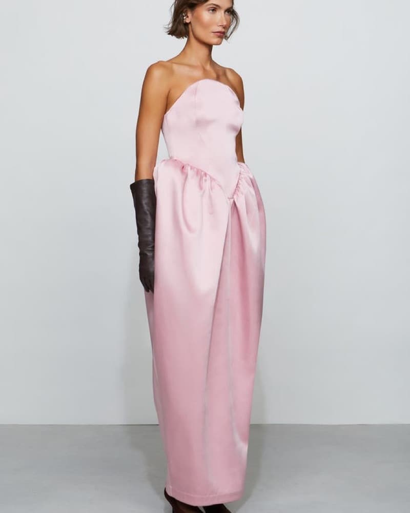 Presley Strapless Corset Gown - Image 2