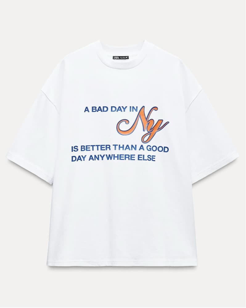 New York Oversized Graphic T-shirt - Image 2