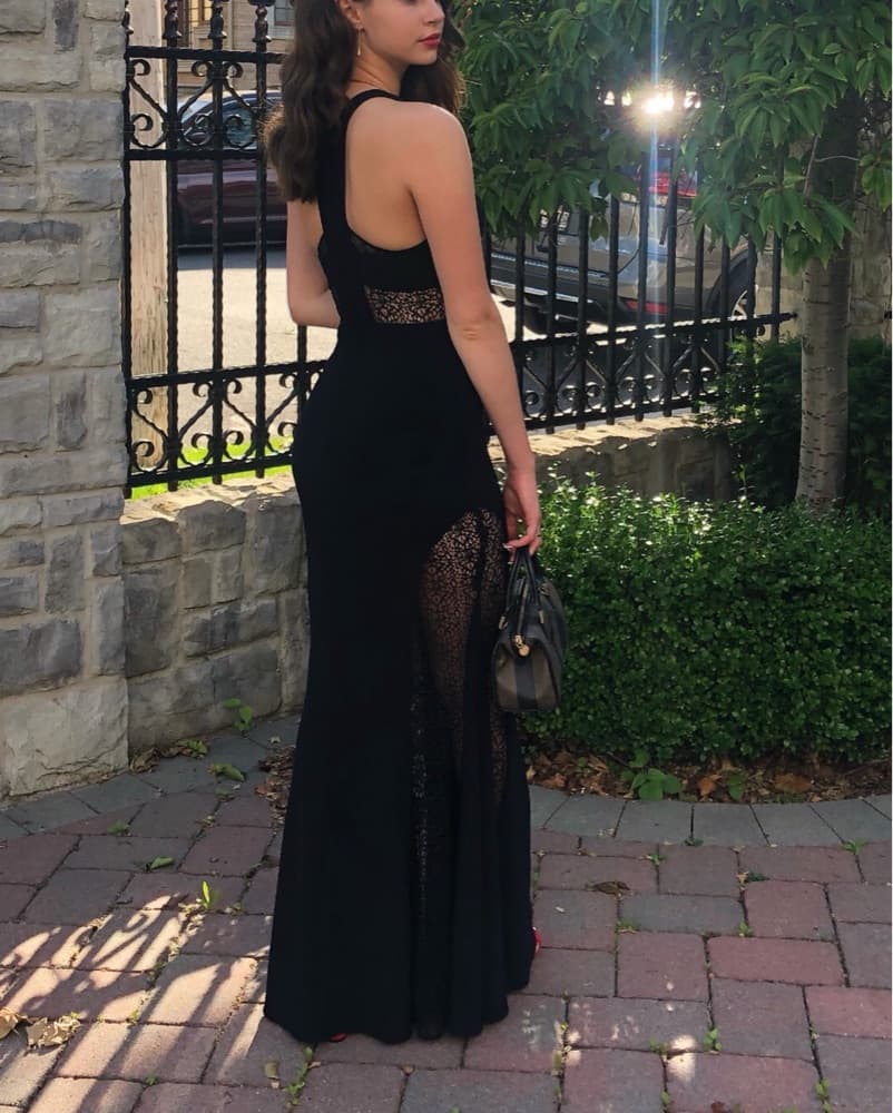 🖤Revolve black tie gown - Image 4