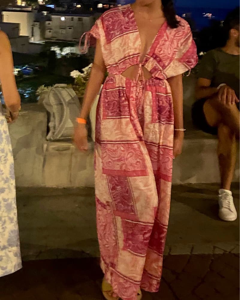 Zara Patchwork Dress - Image 1