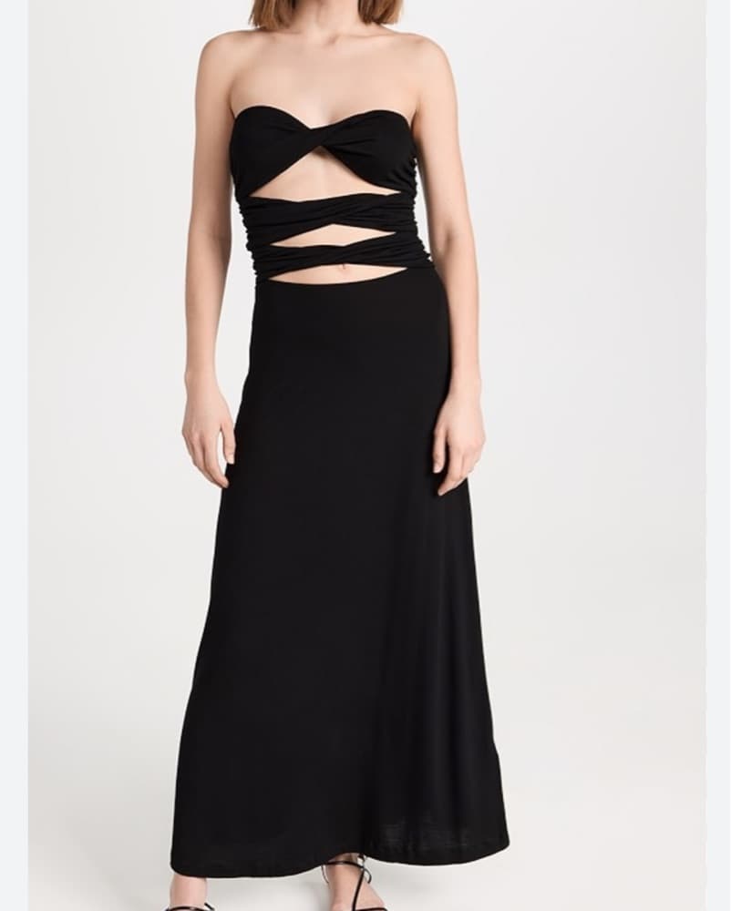 Free People Embrace Black Dress  - Image 1